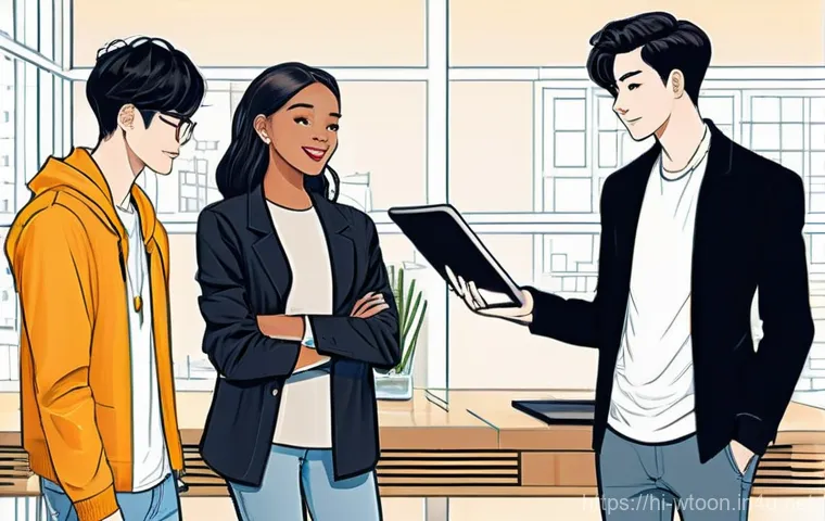 웹툰작가 채용 정보 탐색법 - **Prompt: Dedicated Webtoon Artist Creating a Masterpiece**
    **Description:** A young, gender-neu...