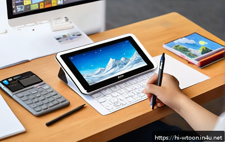 웹툰작가 실기 준비에 필요한 재료 관련 이미지 1