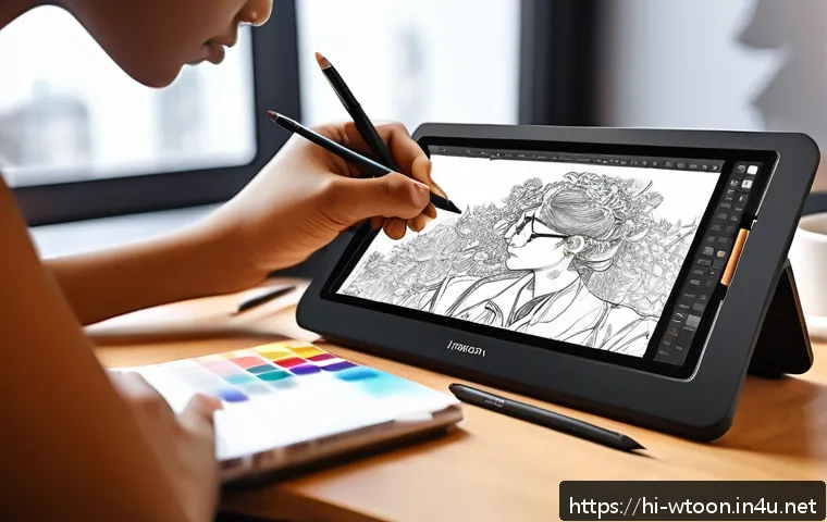 웹툰작가 실기 준비에 필요한 재료 관련 이미지 2